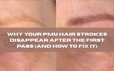 Why Your PMU Hair Strokes Disappear After the First Pass (And How to Fix It)