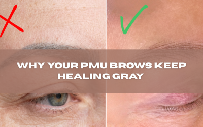 Why Your PMU Brows Keep Healing Gray (And the One Pigment Fix That Changes Everything)
